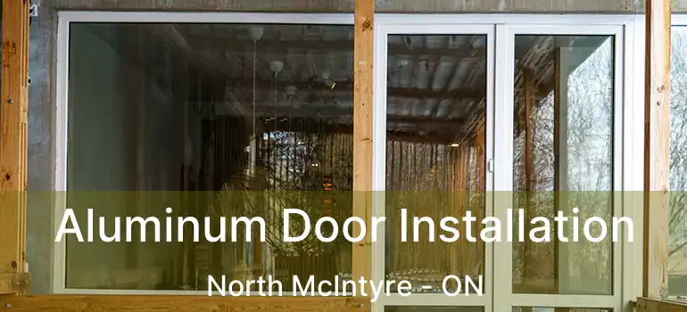  Aluminum Door Installation North McIntyre - ON