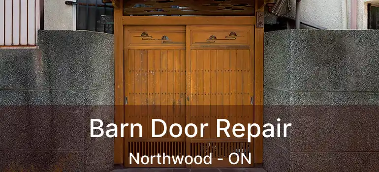  Barn Door Repair Northwood - ON