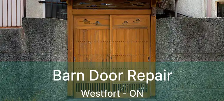  Barn Door Repair Westfort - ON