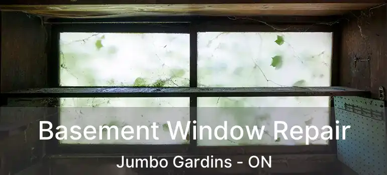  Basement Window Repair Jumbo Gardins - ON