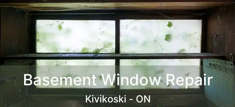  Basement Window Repair Kivikoski - ON