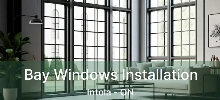  Bay Windows Installation Intola - ON