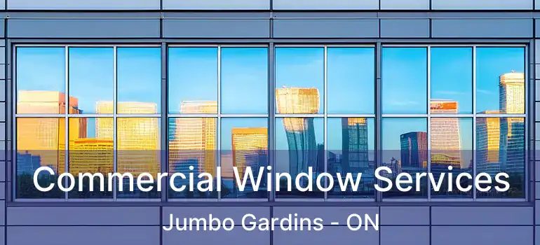  Commercial Window Services Jumbo Gardins - ON