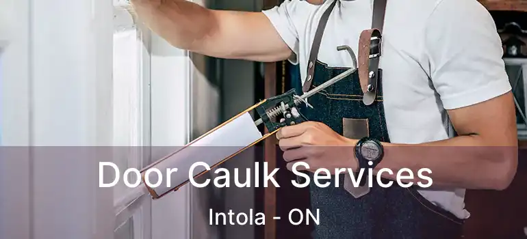  Door Caulk Services Intola - ON