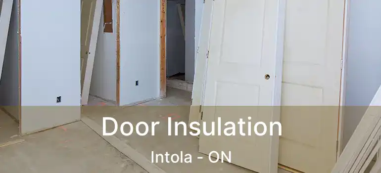  Door Insulation Intola - ON