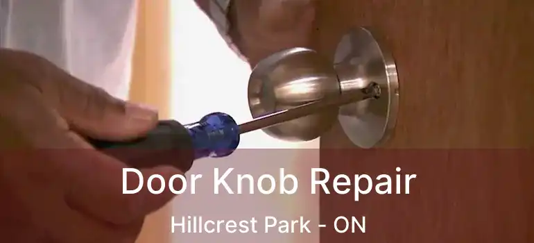  Door Knob Repair Hillcrest Park - ON