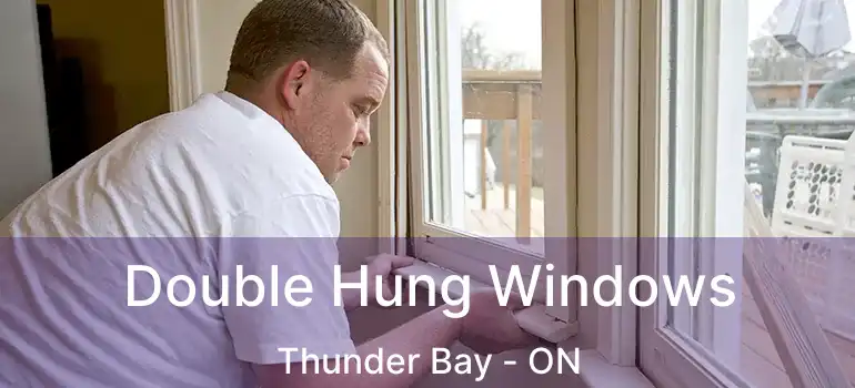  Double Hung Windows Thunder Bay - ON