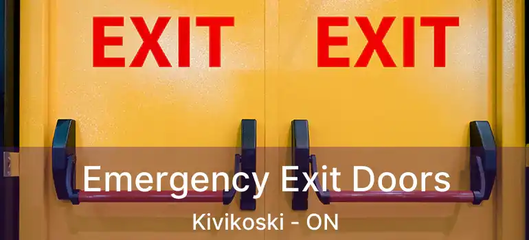  Emergency Exit Doors Kivikoski - ON