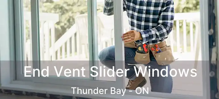  End Vent Slider Windows Thunder Bay - ON