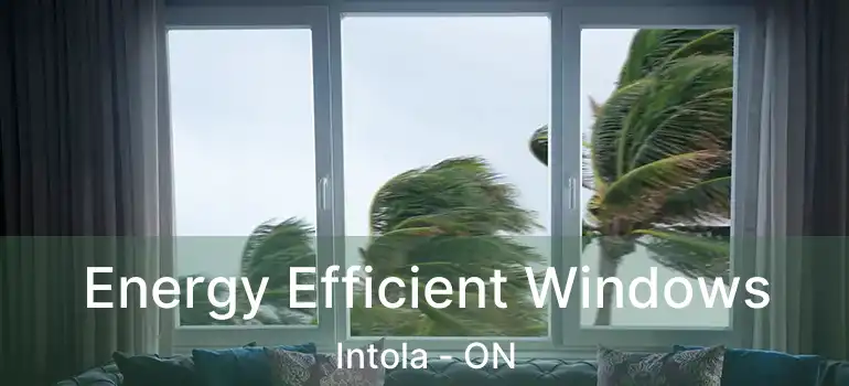  Energy Efficient Windows Intola - ON