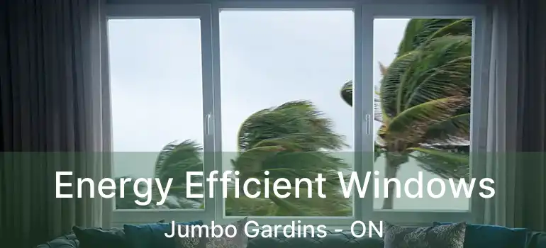  Energy Efficient Windows Jumbo Gardins - ON