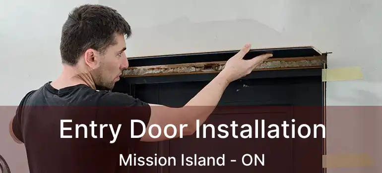  Entry Door Installation Mission Island - ON