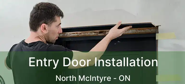  Entry Door Installation North McIntyre - ON