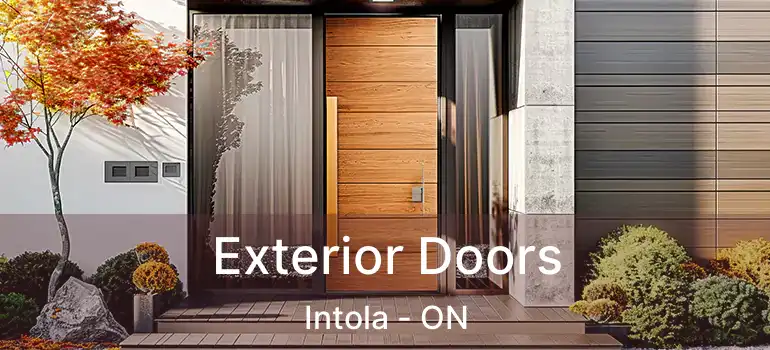  Exterior Doors Intola - ON