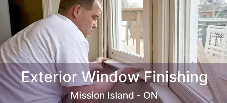  Exterior Window Finishing Mission Island - ON