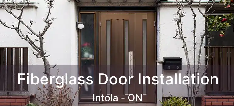  Fiberglass Door Installation Intola - ON