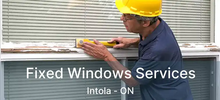  Fixed Windows Services Intola - ON