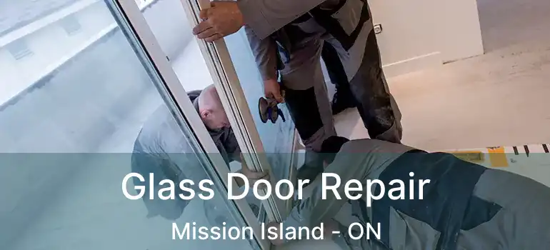  Glass Door Repair Mission Island - ON