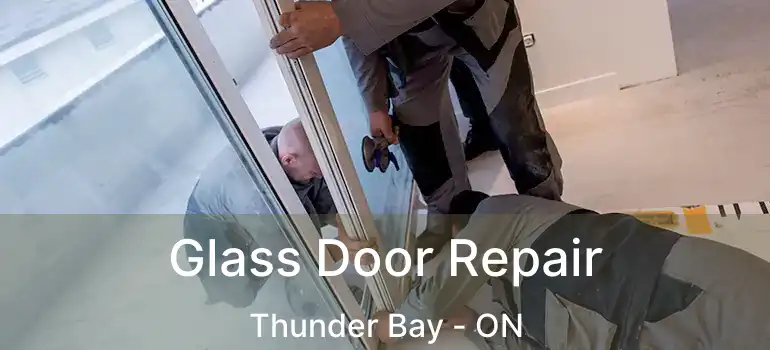  Glass Door Repair Thunder Bay - ON