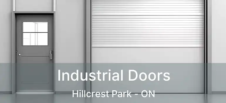  Industrial Doors Hillcrest Park - ON