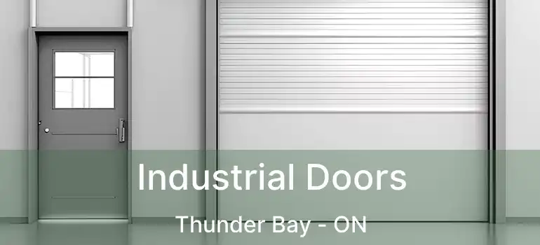  Industrial Doors Thunder Bay - ON