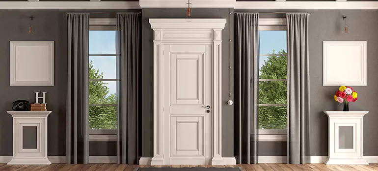 Removable Center Door Mullion in Hillcrest Park, Ontario