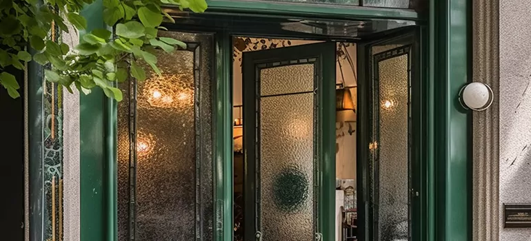 Frosted Pantry Door in Northwood, Ontario