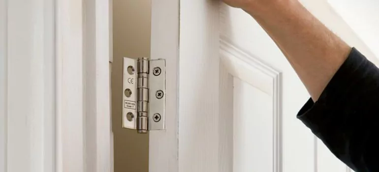 Bathroom Stall Door Hinge Repair in McKellar Island, ON