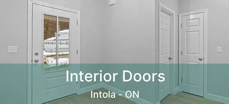  Interior Doors Intola - ON