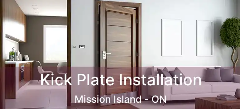  Kick Plate Installation Mission Island - ON