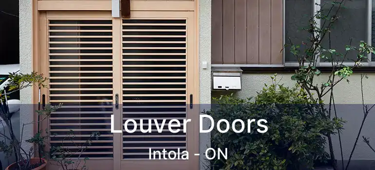  Louver Doors Intola - ON