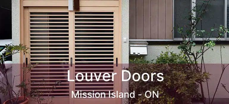  Louver Doors Mission Island - ON