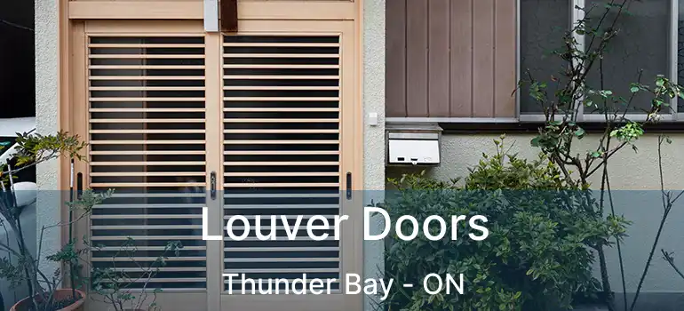  Louver Doors Thunder Bay - ON