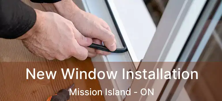  New Window Installation Mission Island - ON