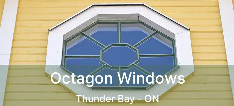  Octagon Windows Thunder Bay - ON