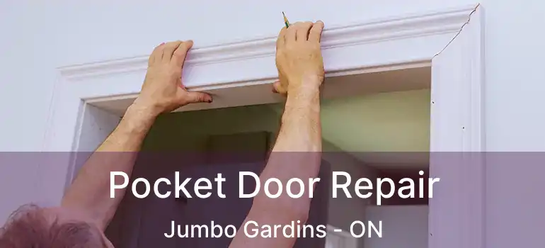  Pocket Door Repair Jumbo Gardins - ON