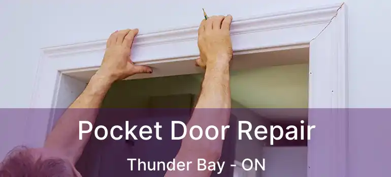  Pocket Door Repair Thunder Bay - ON