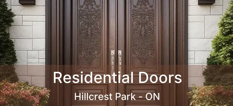  Residential Doors Hillcrest Park - ON