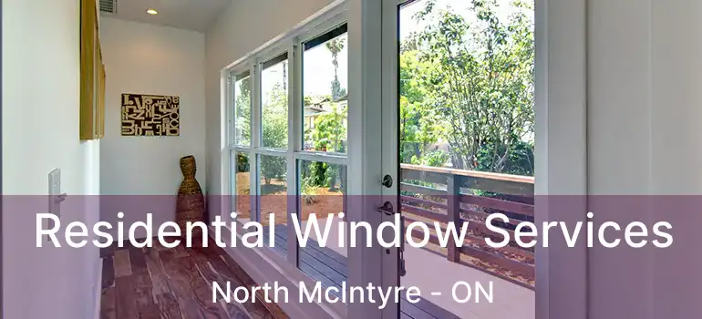  Residential Window Services North McIntyre - ON