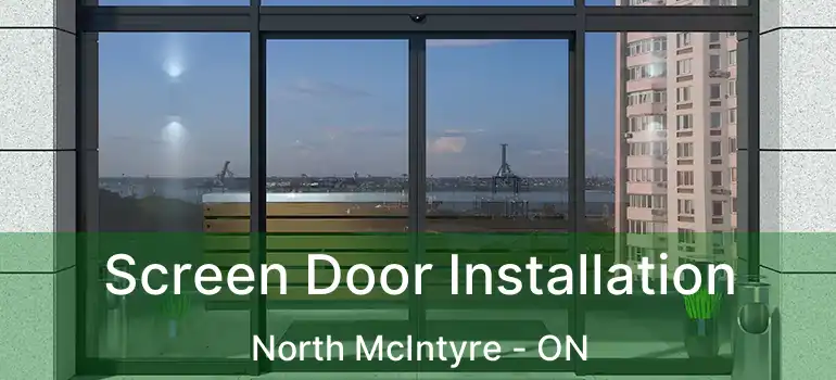  Screen Door Installation North McIntyre - ON