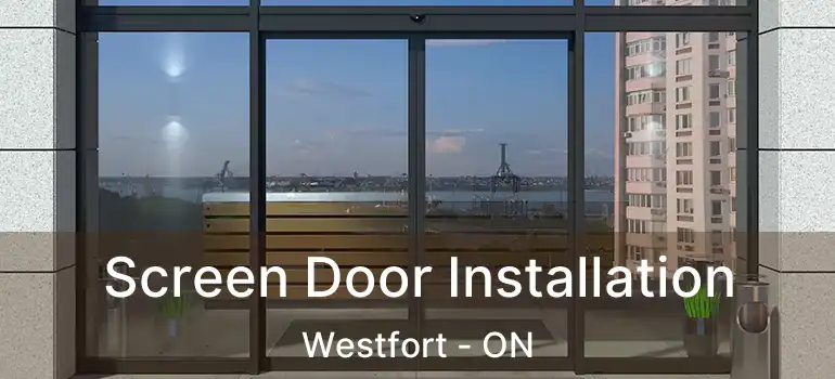  Screen Door Installation Westfort - ON