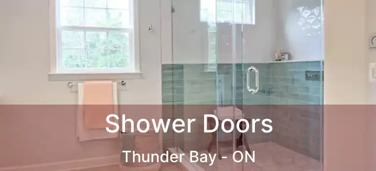  Shower Doors Thunder Bay - ON