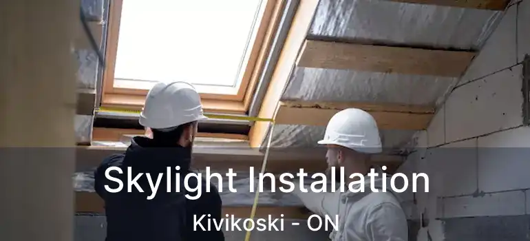  Skylight Installation Kivikoski - ON