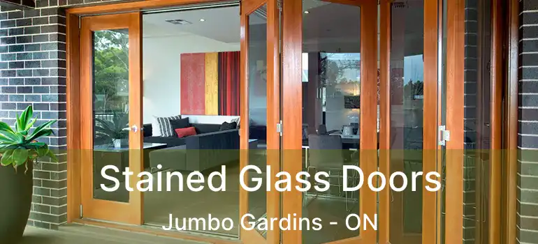  Stained Glass Doors Jumbo Gardins - ON