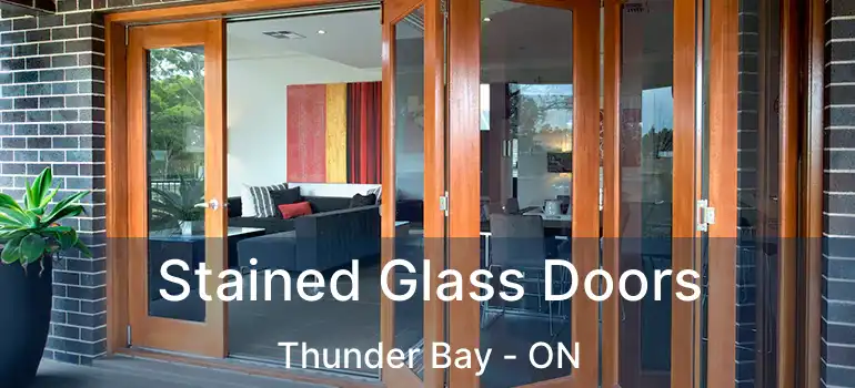  Stained Glass Doors Thunder Bay - ON