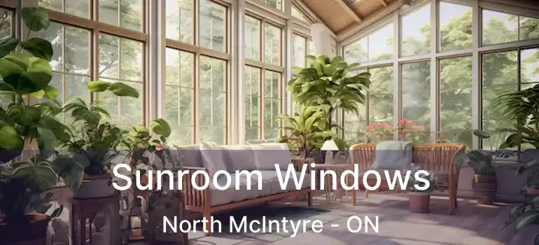  Sunroom Windows North McIntyre - ON