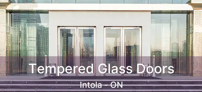  Tempered Glass Doors Intola - ON