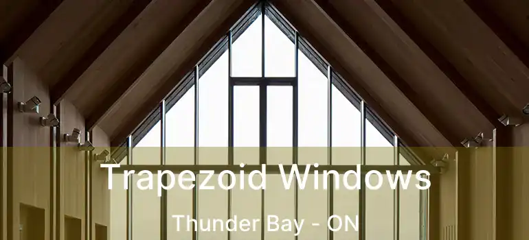  Trapezoid Windows Thunder Bay - ON