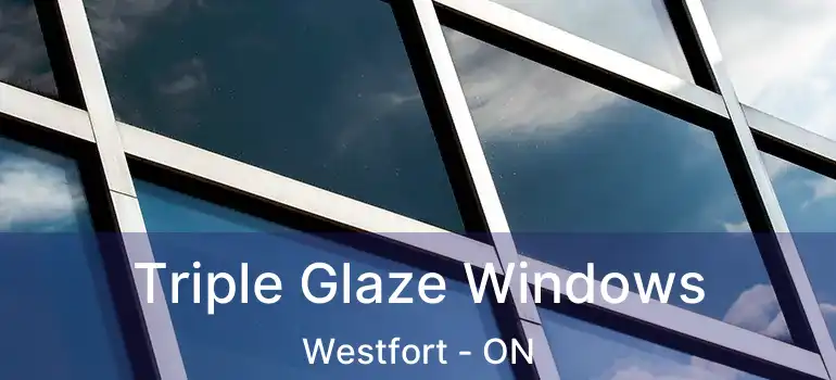  Triple Glaze Windows Westfort - ON