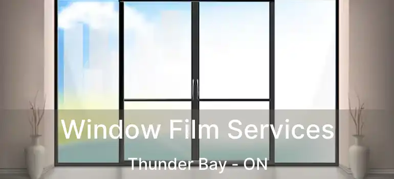  Window Film Services Thunder Bay - ON